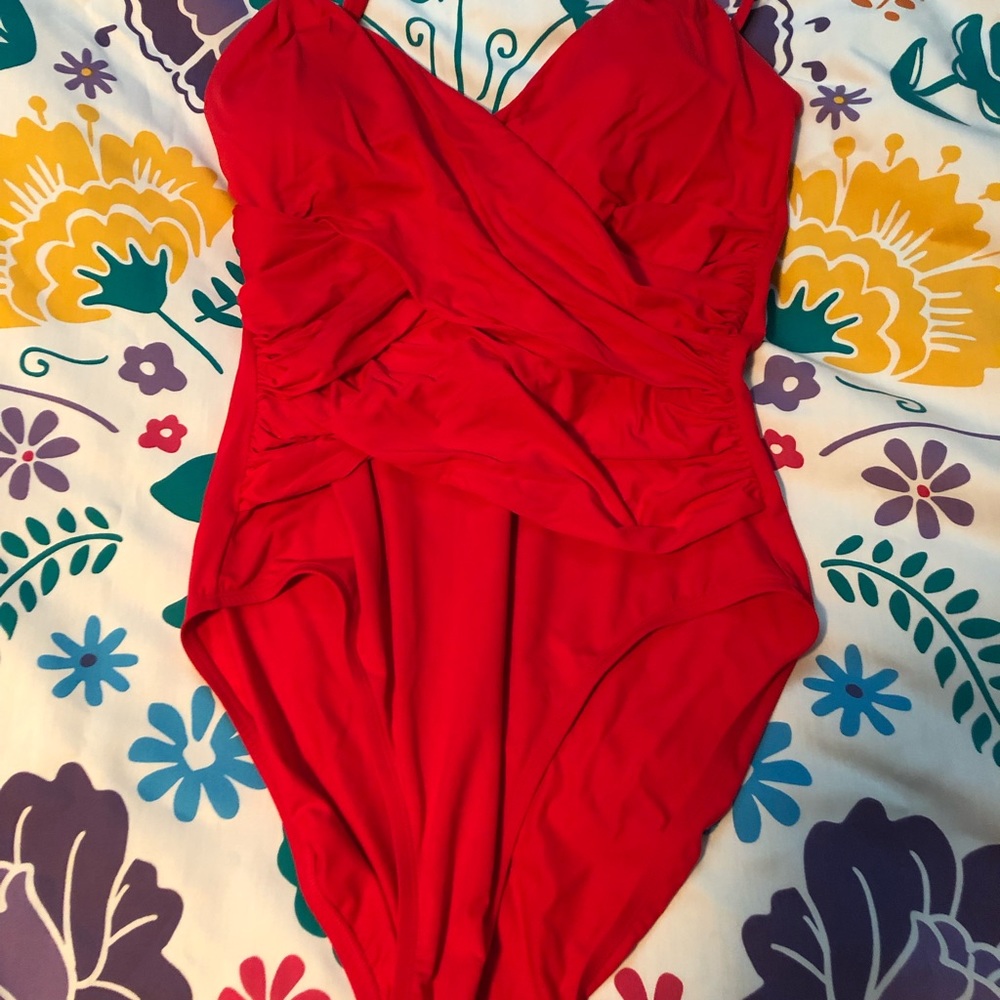 Red NWT Pageant Suit